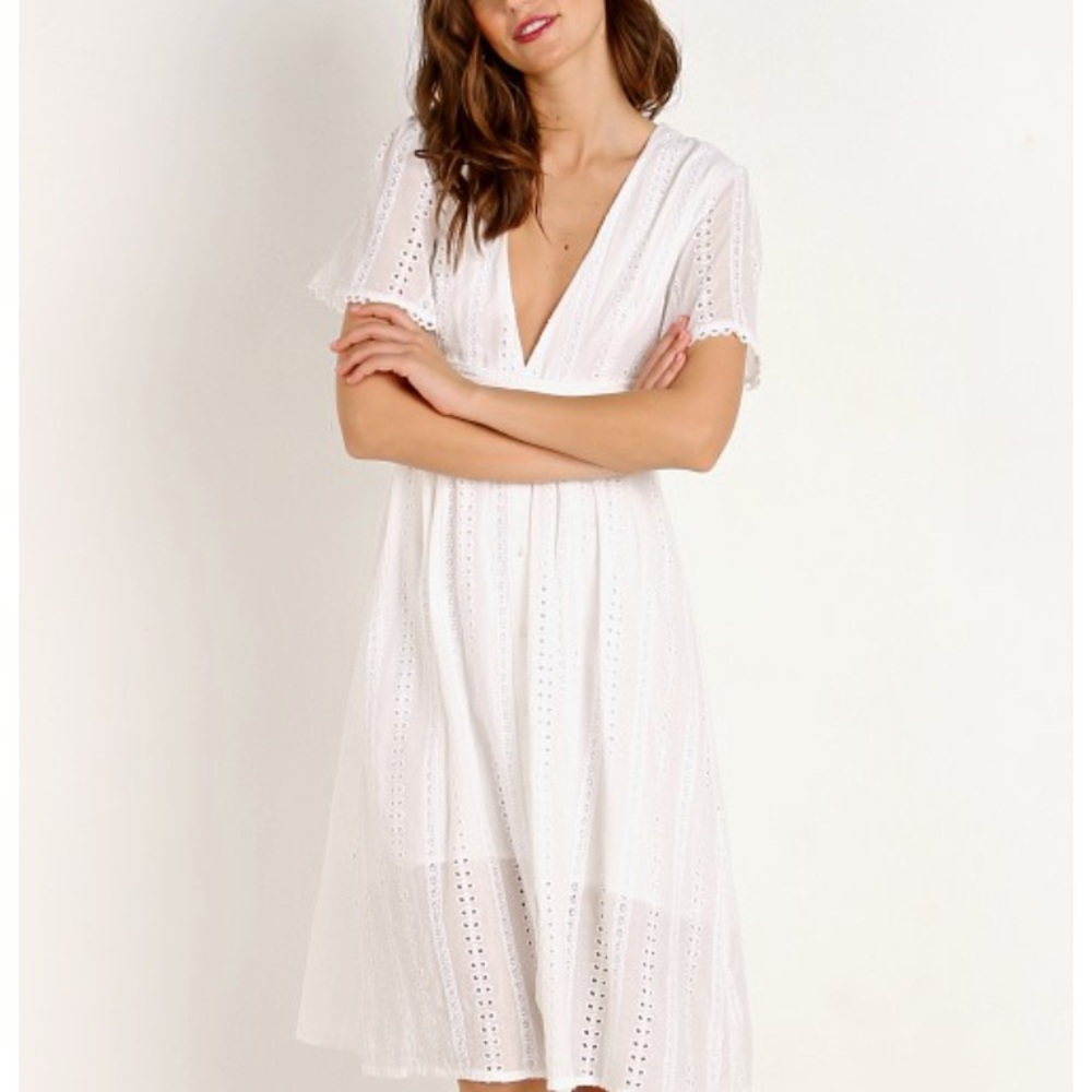 ASTR The Label x Revolve the Label Liv Dress Ivory - Picture 2 of 10